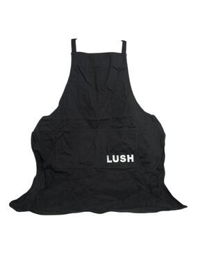 LUSH Black Employee Apron Logo Uniform Store Merch